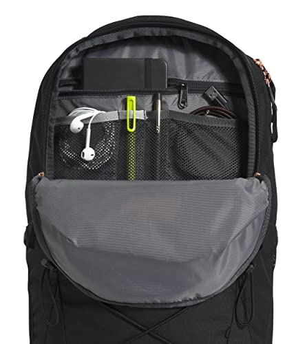 Image of THE NORTH FACE Women's Every Day Jester Laptop Backpack, TNF Black /Burnt Coral Metallic 1, One Size