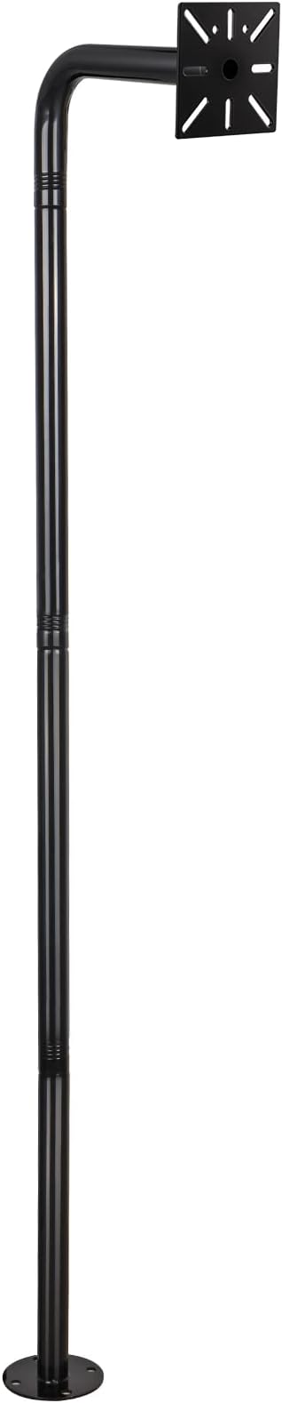 Gooseneck Keypad Mounting Post, Universal Keypad Pedestal for Automatic Gate Opener