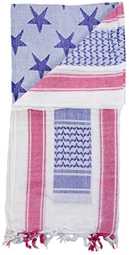 Image of Mato & Hash Stars And Stripes Military Shemagh Tactical 100% Cotton Scarf Head Wrap