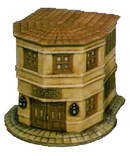 Tavern Village House 6' x 5' Ceramic Bisque, ready to paint pottery