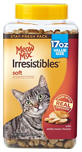 Meow Mix Irresistibles, Soft White Meat Chicken
