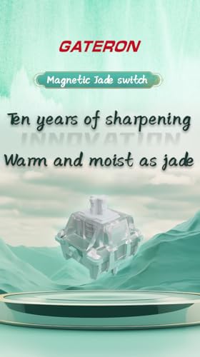 Gateron MAGNETIC JADE SWITCH Jade Keyboard Switches thumb #1