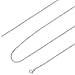 Stainless Steel Necklace, HERACULS 1MM Mens Womens Box Link Chain 14-28 Inch