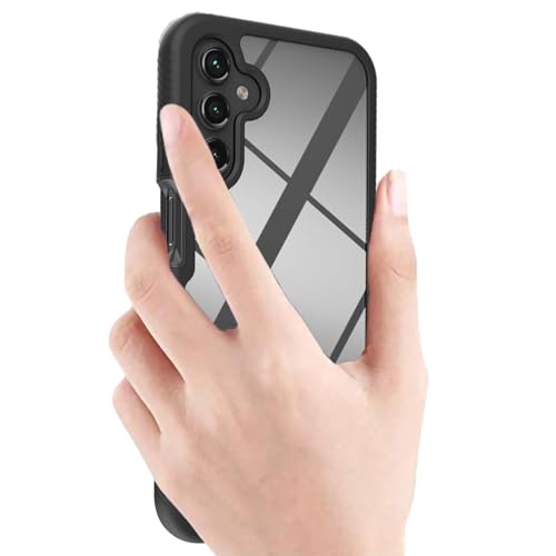 Knoowcase for Samsung Galaxy A17 5G/ A17 4G Case, Galaxy A26 5G/ A16 4G/ 5G Case Built-in Screen Protector Shockproof Full Protection Rubber Bumper Clear Rugged Back Shell Phone Cover,Black - Image 6