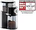 ROMMELSBACHER Kaffeemühle EKM 200 – aromaschonendes Scheibenmahlwerk, Mahlgrad einstellbar von grob bis fein, 2-12 Portionen, Füllmenge Bohnenbehälter 250 g, 110 Watt, schwarz