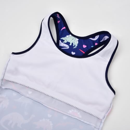 Image of Uhnice Girls Swimsuit Two Piece Tankini Swimwear with Boyshort