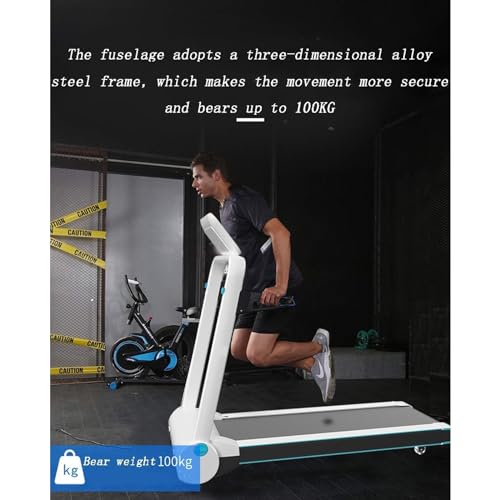 Image of Folding Treadmills Household Multi-Function Treadmill, Electric Foldable Small Fitness Equipment, Suitable for Home, Office