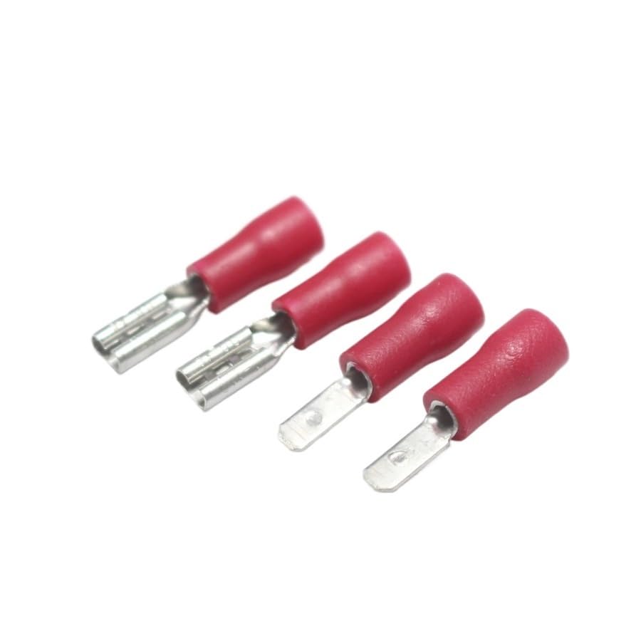 10pairs 2.8mm Spade Crimp Terminal Male Female Pre Insulated Electrical Connectors for 22AWG - 16AWG Wire /0.5-1.5mm2 Cable VUQLDHAYZ