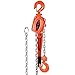 Happybuy Manual Lever Chain Hoist 3300 lbs, Chain Come Along 10 feet, Ratchet Chain Hoist 1-1/2 Ton, Come Along Puller 5/16
