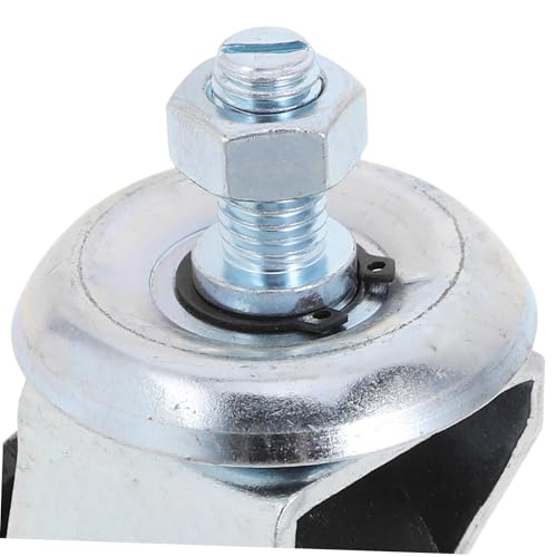 Roue pivotante pour cric horizontal en acier robuste de 61mm - 3