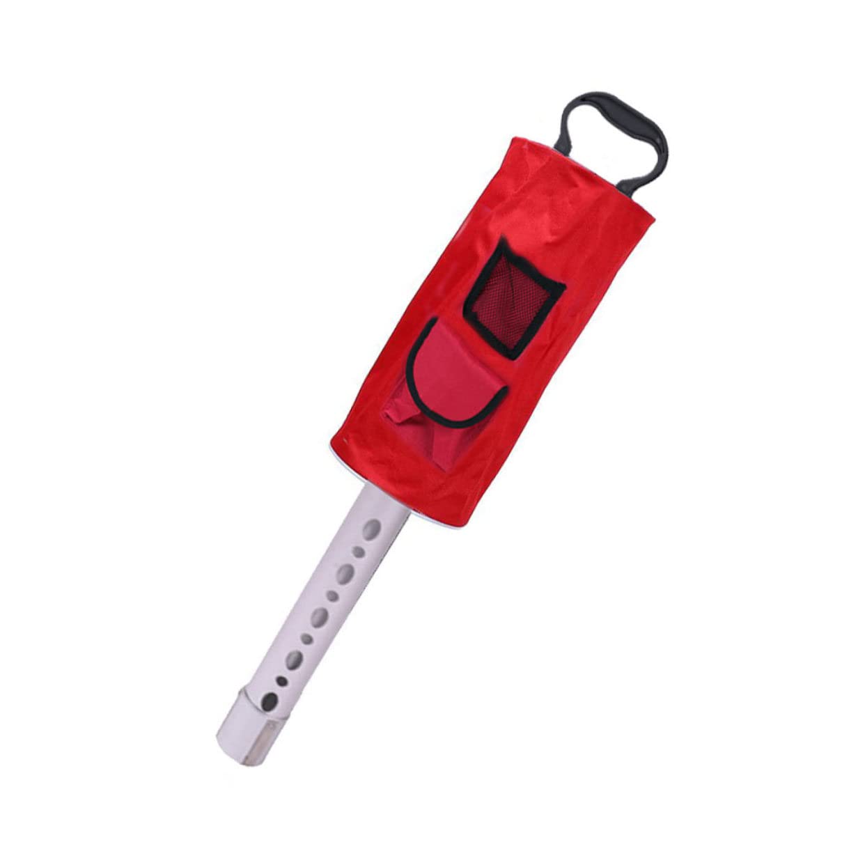ARTSEWPLY Golfball Retriever Tube Ball Picker Handheld Large Capacity Ball Bag Pocket Easy to Carry and Clean