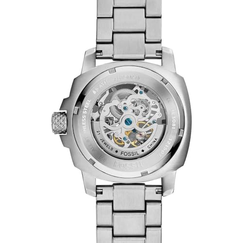 Fossil Analog Modern Machine Automatic Skeleton Dial Men's Watch Me3081 ...
