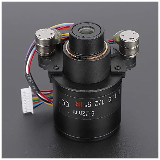 Camera Lens, Motorized Zoom Lens 5MP Resolution Change Shooting Range 6-22mm for Camera Accessories - Image 4