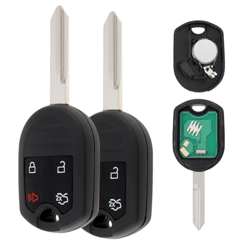 ePathChina 1PC Car Key Fob Keyless Entry Remote Replacement Fits for CWTWB1U793 Ford Explorer Mustang Edge Escape Expedition Flex Taurus Fusion Focus Mercury Lincoln, 4D63 80Bit Chip 315MHz 4 Buttons