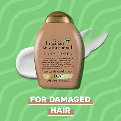 OGX Brazilian Keratin Therapy Conditioner, 1 sztuka (1 x 385 ml)