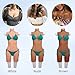 gskinart Silicone Bodysuit With Fake breastplate vagina for Crossdresser Transgender Cosplay Drag Queen (white, M silicone filler)
