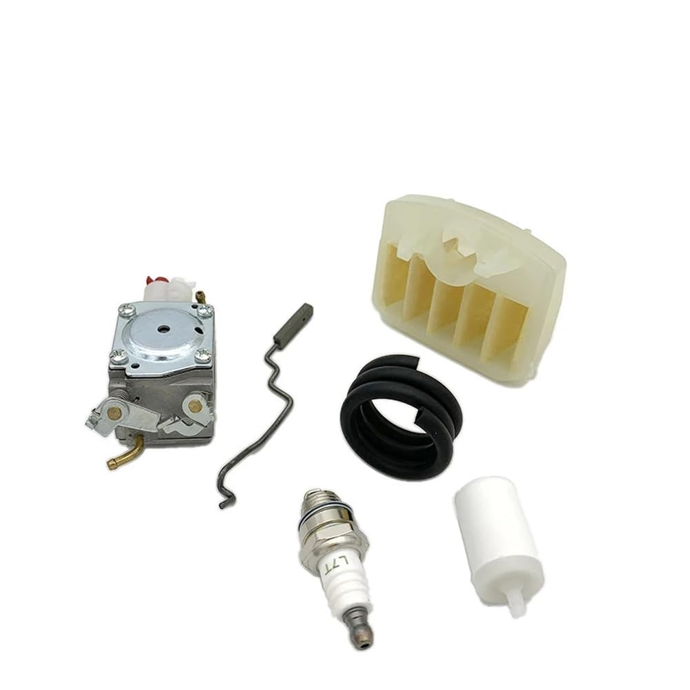 Pièces de rechange pour carburateur 340 350 avec filtre à air et tige d'accélérateur