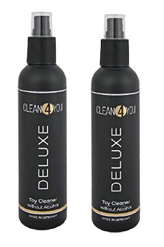 Clean4YOU Deluxe - Toy Cleaner - schonende Reinigung und Pflege für Erotikspielzeuge - 2x200ml (400ml) - Made in Germany