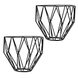 Design élégant : l’abat-jour en forme de mini cage à oiseaux en fil de fer apporte une touche de charme rustique à n’importe quelle pièce, ce qui en fait un luminaire décoratif idéal pour votre maison