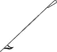 Vista 8 de Stanbroil Poker de fogata para hoguera, palo de 36 pulgadas para chimenea de póquer resistente, acero sólido, accesorios de póquer para chimenea