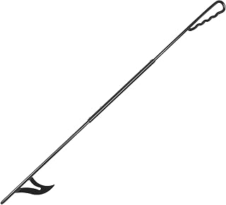 Stanbroil 40 Inch Fire Pit Poker with Hook for Campfire