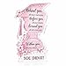 Graduation Gifts for Girls 2026 - Class of 2026 Graduation Decorations College University Senior Keepsake - Pink Silhouette Acrylic Plaque for High School Graduate Desk Decor for Dorm Office Home