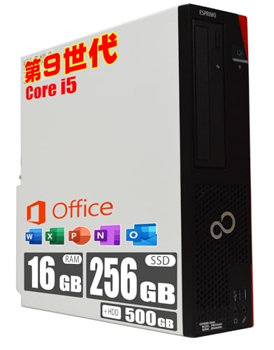 �y�����ςݕi�z FMV ESPRIMO D588 / ��9���� Core i5 9400 / SSD 512GB + HDD 500GB / ������ 8GB / MS Office 2019 / Windows 11 / DVDROM/�I�t�B�X �f�X�N�g�b