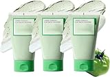 Fully Green Tomato Clay Mask Pore Cleanser,Green Tomato Pack Cleanser Clay Mask,Green Tomato Clay Pack Cleanser,Korean Green Tomato Clay Mask,Green Tomato Clay Mask Cleanser for All Skin (3 Pcs)