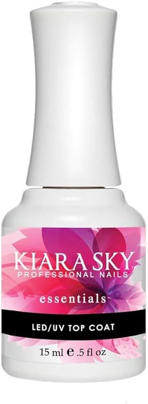 Professional Nails LED UV Non Wipe Top Coat Gel for Acrylic Nails