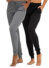 [2 Pack]- Black / Heather Grey