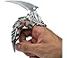 5.5" Iron Reaver Stainless Steel Blackened Silver Finger Claw (Original Version)