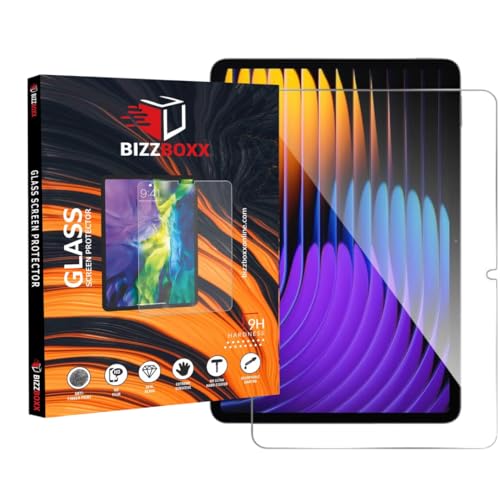 Image of Tempered Glass Full Screen Protector For XIAOMI Pad 7-11.16 11.16 Anti-Scratch & Smudge Proof (Transparent) (Pack Of 1)