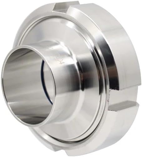 DIN11851 溶接ユニオン DN40welding41mm 304 ステンレススチール DN