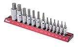 Titan 16123 Fractional Hex Bit Socket Set, 13-Piece