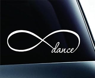 Infinity Dance Symbol White Decal