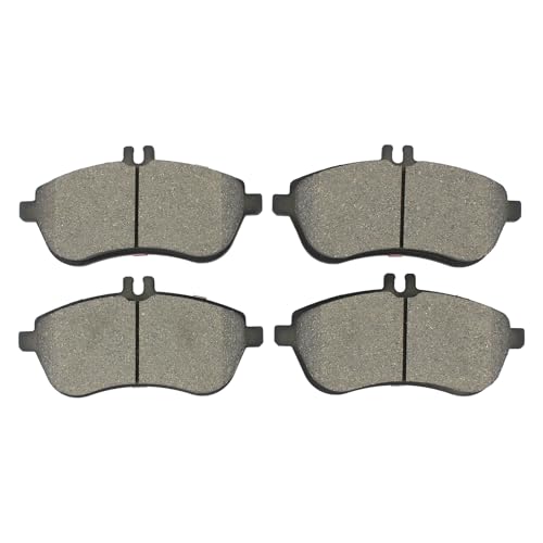 HouYeen Front Right and Left Brake Pads Set for Mer-cedes C E Class W204 C204 S204 W212 A207 C207 S212 SLC R172 2007-Onwards
