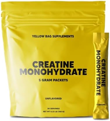Creatine Monohydrate Stick Packets – Micronized Creatine Powder f...