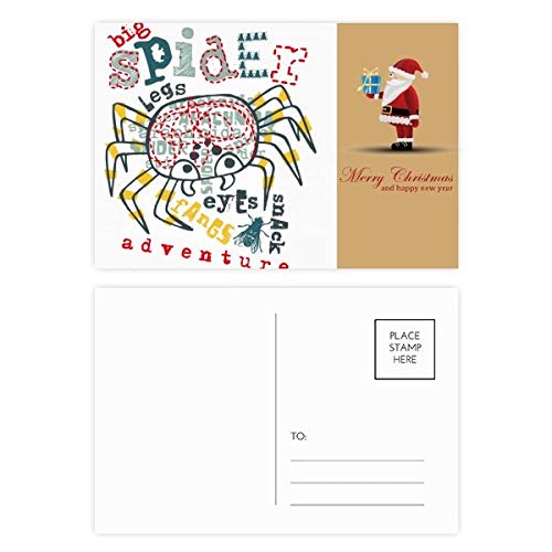 Cartes postales Père Noël Discover World lot de 20 pour ne manquer de rien