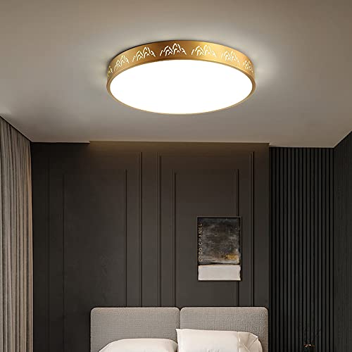 Plafonnier LED encastré pour une chambre à coucher chaleureuse - 4