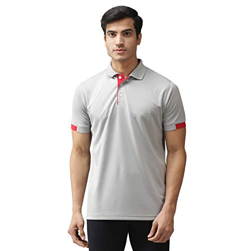 Image of EPPE Polo Collar T-Shirt for Men | Polyester Half Sleeve Stylish Casual Wear | Regular & Dry Fit | Summer Tee.