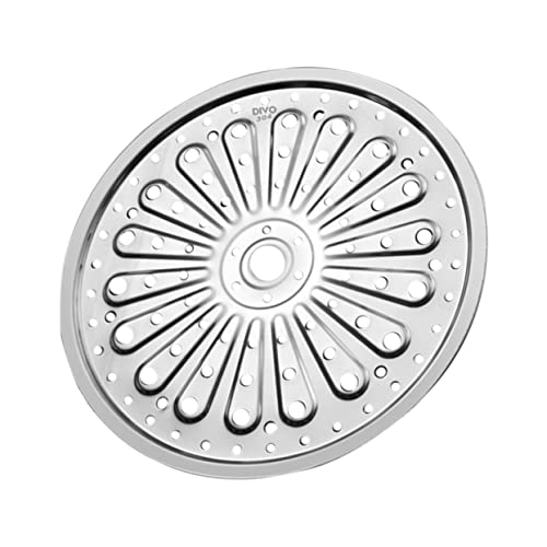 OFFSCH 1Pieza Vapor de Inoxidable Estante de Vaporera Reforzado Cocinas de Inducción Reutilizable y Ecológico