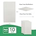 2ft x 4ft Printed Pro Ceiling Tiles - PVC Ceiling Panel 24 x 48in – Waterproof, Washable and Fire-Rated - High-Grade PVC to Prevent Breakage-Cover 80 Sq. Ft-Package of 10 Tiles