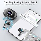 Wireless Earbuds, Bluetooth 5.4 Headphones in Ear with 4 ENC Ear Buds, 2025 New Wireless Headphones Noise Cancelling Mic, HiFi Stereo Bluetooth Earphone 36H Playtime, IP7 Waterproof Lightweight/USB-C - Image 7