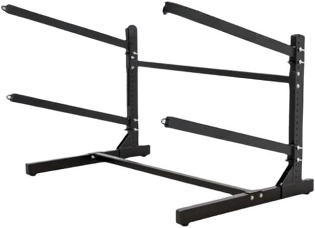 Freestanding Kayak Storage Rack, Multiple Kayaks or Canoes Storage Stand, Kayak Rack for Outdoor and Indoor, Adjustable Kayak Storage Stand, Heavy-Duty Metal Kayak Rack for Garage(71cm/28in)