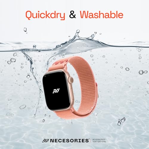 Image of Velcro Sport Nylon Strap Compatible with Apple iWatch Series 11 | 9 /8 /7 41 mm | series 11 /10 42 mm | SE,SE2 6 /5 /4 40 mm | iwatch strap for Men & Women (watch not included)