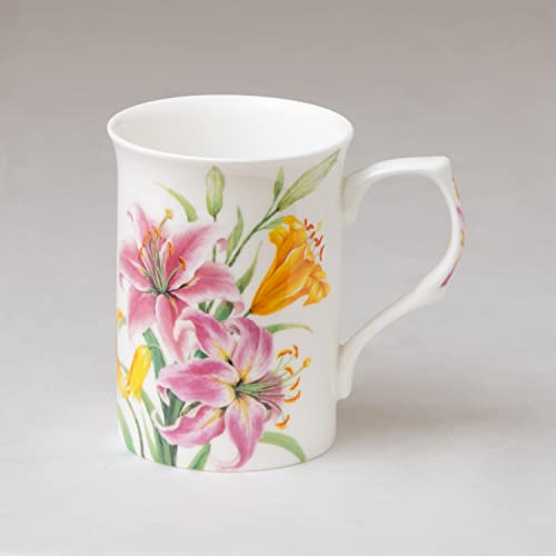 Grace Teaware Bone China Coffee Tea Mugs 9-Ounce, Assorted Set Of 4 (Spring Floral) #TOP5
