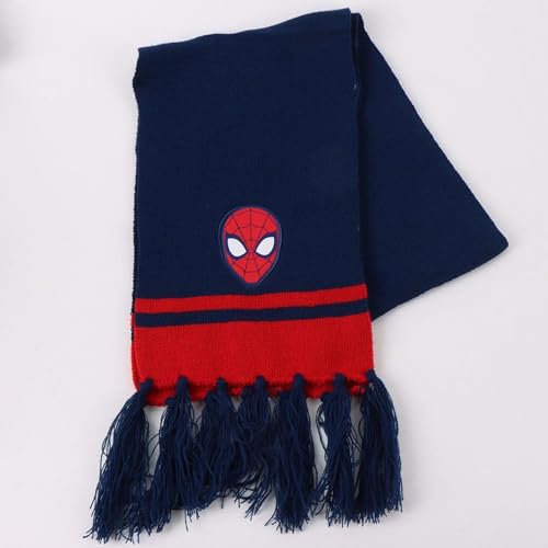 Set de invierno de Spiderman el regalo infantil ideal con bufanda y gorro 4