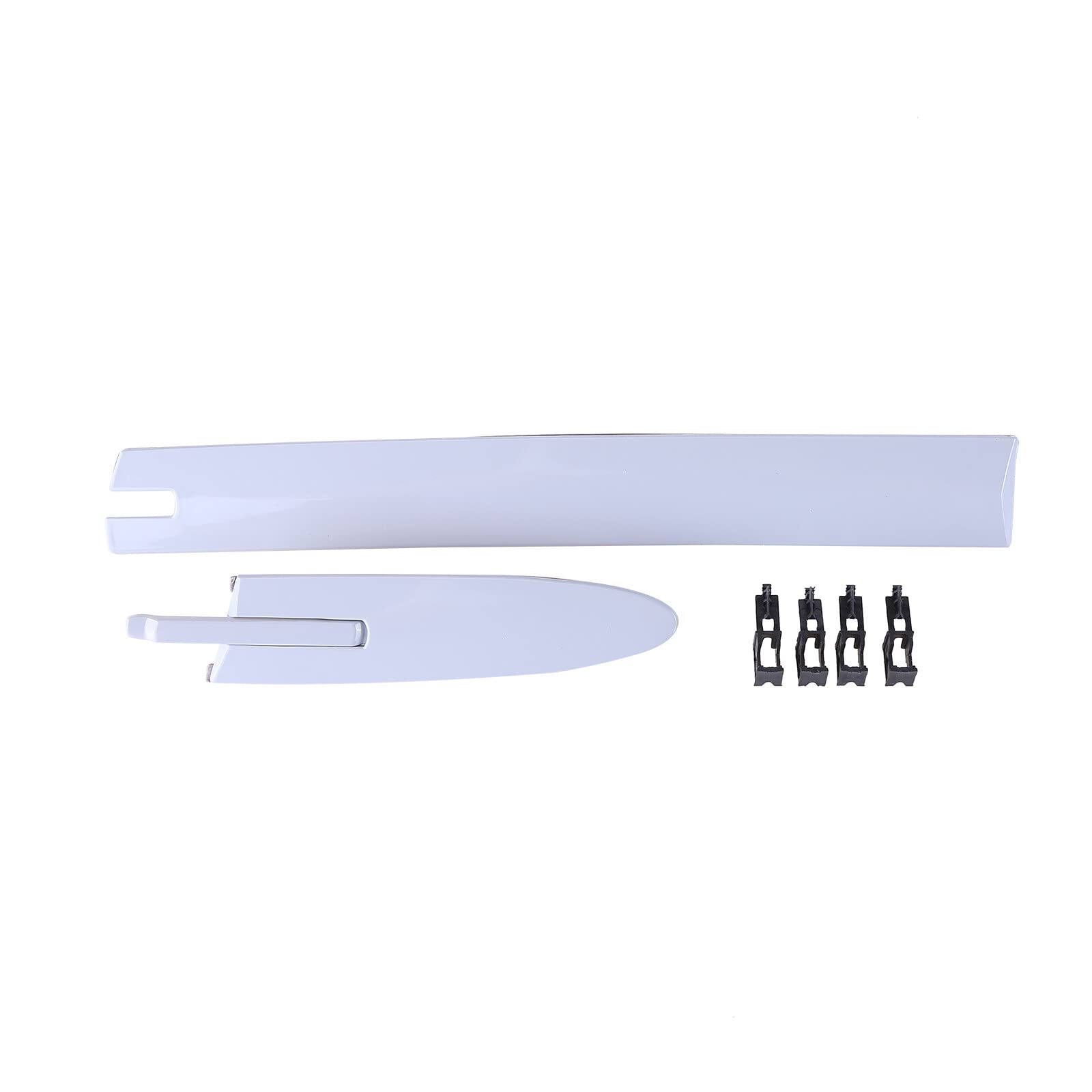 Mersuii 6Pcs Right Convertible Roof Top Hinge Cover w/Clips 