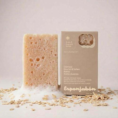 T.Taio Esponjabon Reusable Soap Sponge Shower Scrubber