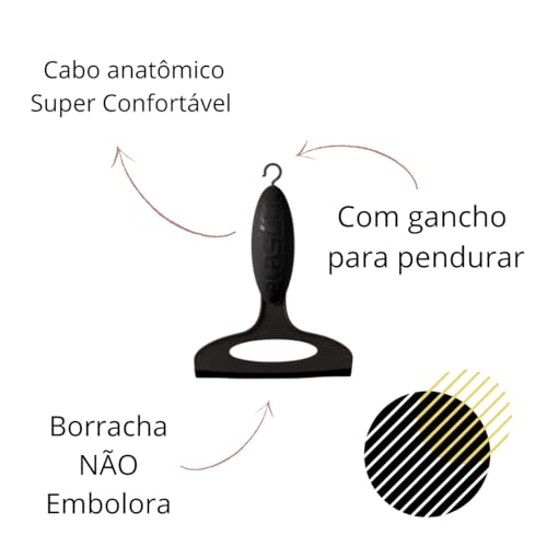 Kit Pia Cozinha Três Peças Lixeira 2,5l Dispenser E Rodinho Preto Coza